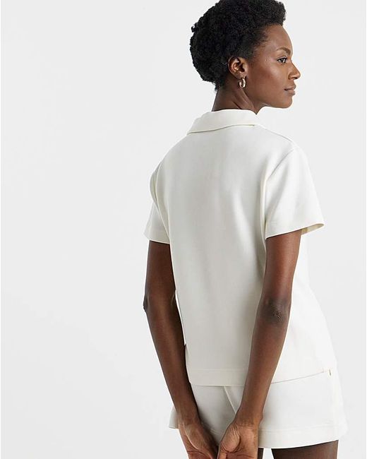 JD Williams White Supersoft Lounge Set
