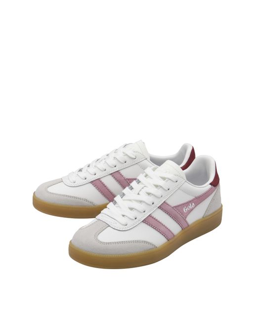 Gola White Viper Leather Trainers