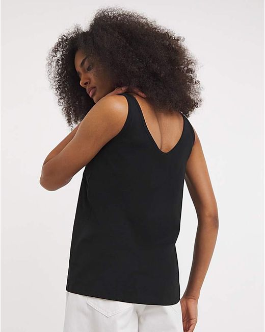 Simply Be Black Slouch Vest
