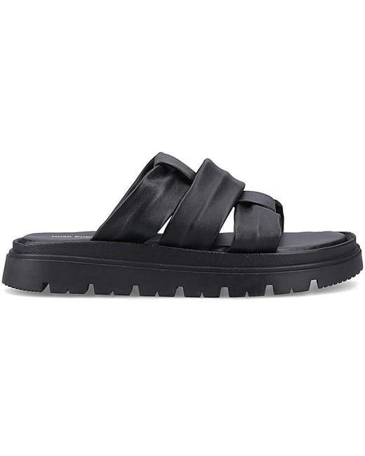 Hush Puppies Blue Loretta Mule Sandal