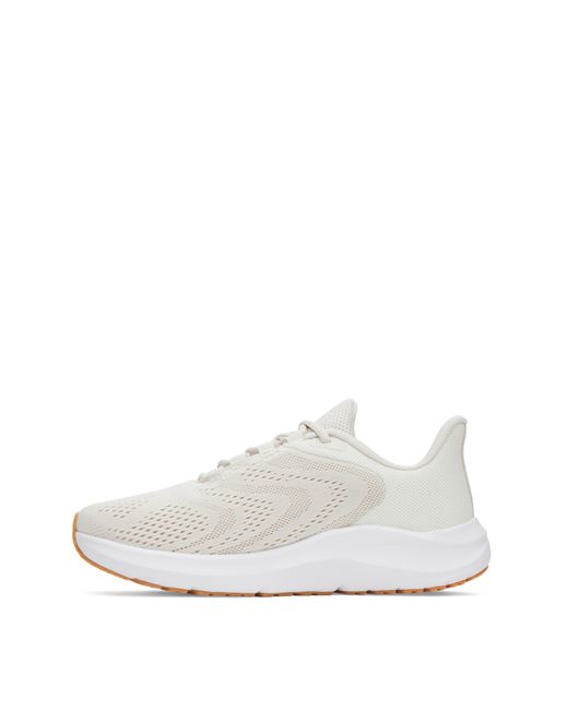 Under Armour White Charged Pursuit Trainers