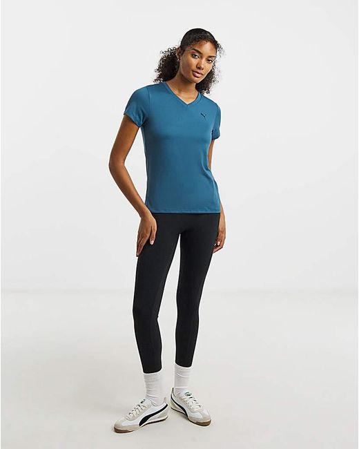 PUMA Blue Train Essential Crew T-Shirt