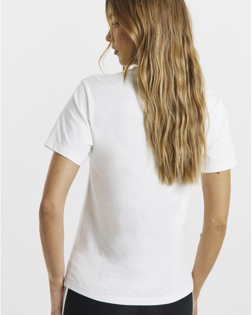 Adidas White Softside Floral T-Shirt