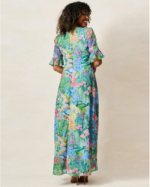 Hope & Ivy Blue Hazel Dress