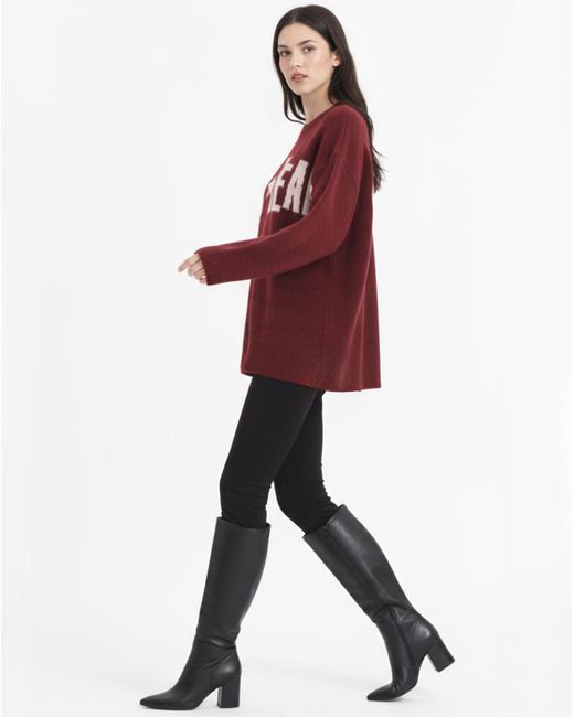 Religion Red Hatty Jumper