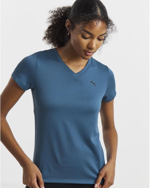 PUMA Blue Train Essential Crew T-Shirt