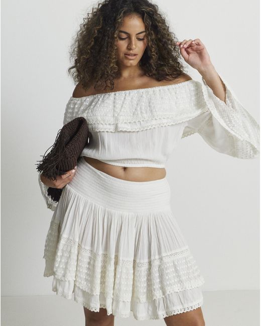 Figleaves White Frida Beach Co-Ord