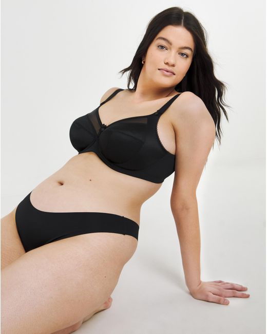 Goddess Black Keira Full Cup Wired Bra