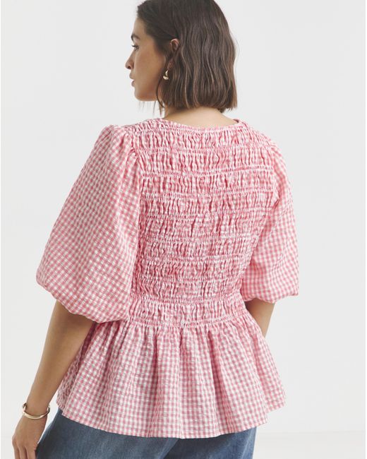 Simply Be Shirred Blouse