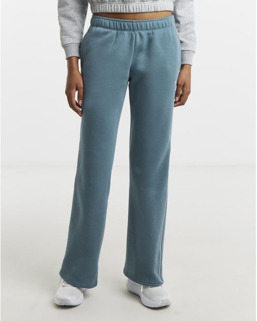 Under Armour Blue Rival Fleece Piped Pant