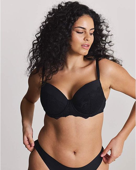 Pretty Secrets Black 2 Pack Boost Plunge Bras