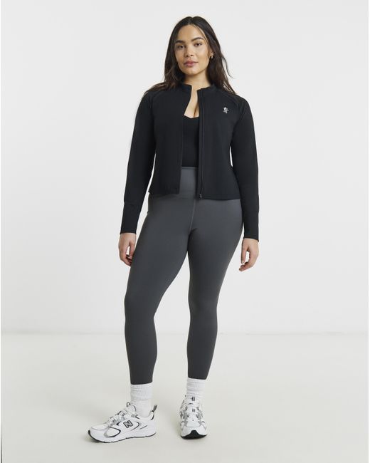 Gym King Blue 365 Full Zip Funnel