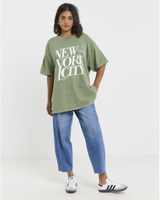 Simply Be Green New York City Slogan T-Shirt