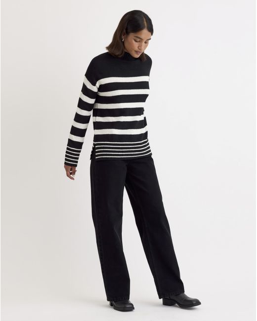 Nobody's Child Blue Stripe Longline Jumper