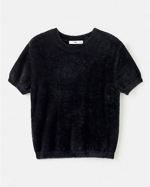 Mango Black Crew Neck Jumper