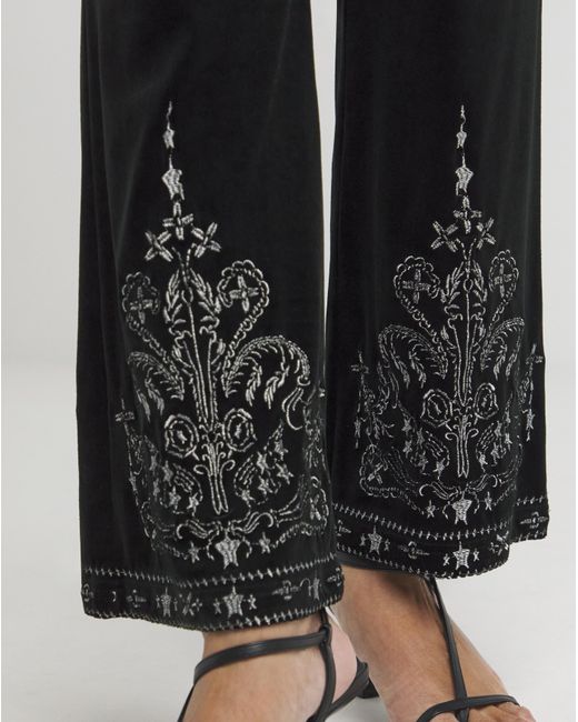 Joe Browns Blue Starlight Velvet Trouser