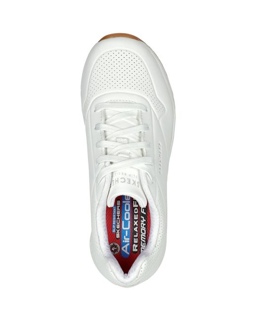 Skechers Workwear White Work Relaxed Fit: Uno Sr Shoes