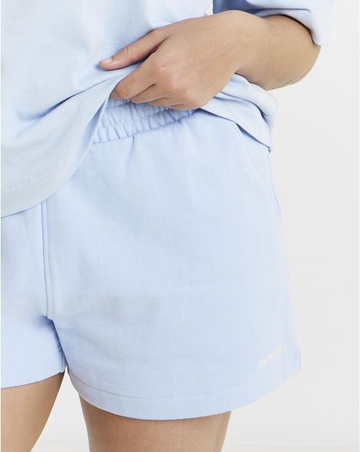 Snowdonia Blue Relaxed Shorts