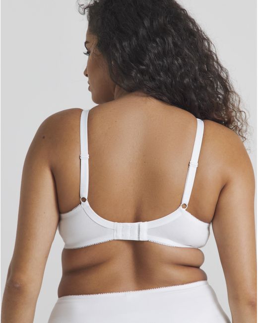 Pretty Secrets White 2 Pack New Sarah Full Cup Non Wired Bras