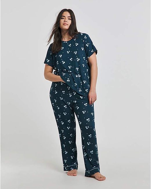 Pretty Secrets Blue Supersoft Pyjama Set