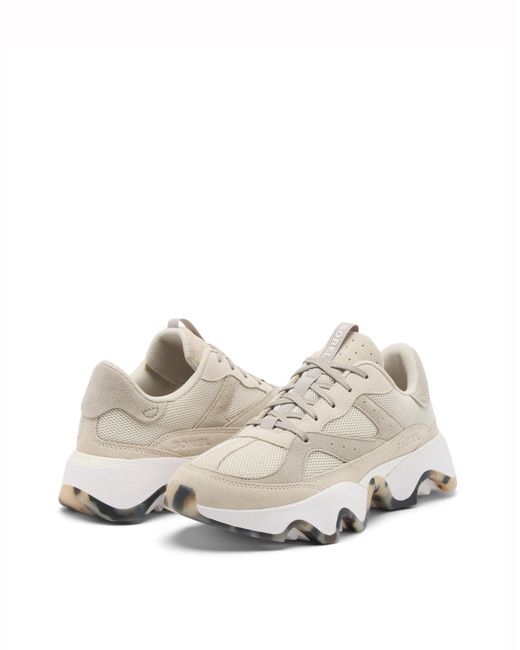 Sorel White Kinetic Array Trainers
