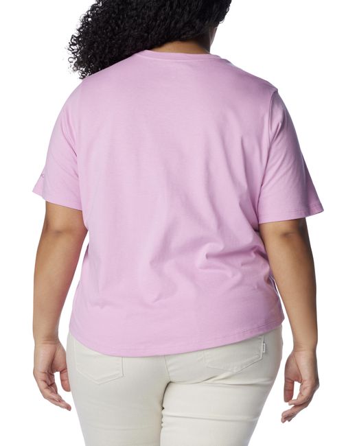 Columbia Purple Columbia North Cascades Relaxed T-Shirt