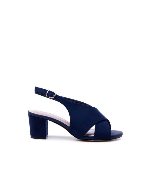 Paradox London Blue Neroli Wide Fit Sandals