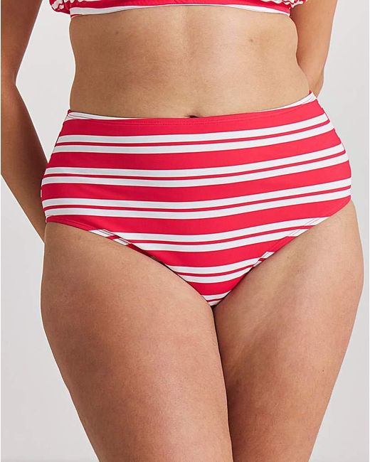 Simply Be Red 2 Pack Value Bikini Briefs