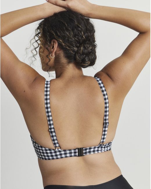 Figleaves Multicolor Underwired Non Pad Bikini Top