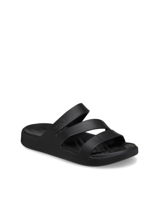 CROCSTM White Getaway Strappy Slider Sandals