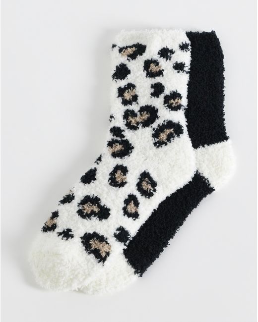 Pretty Secrets Multicolor (2 Pair Pack) Cosy Socks