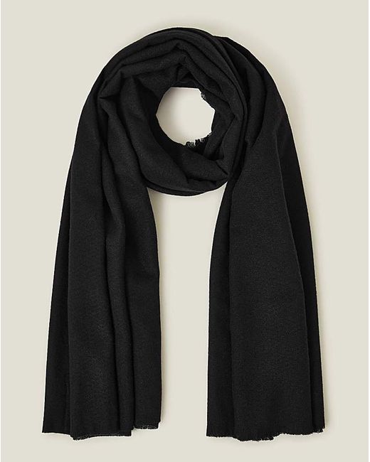 Accessorize Black Grace Blanket Scarf