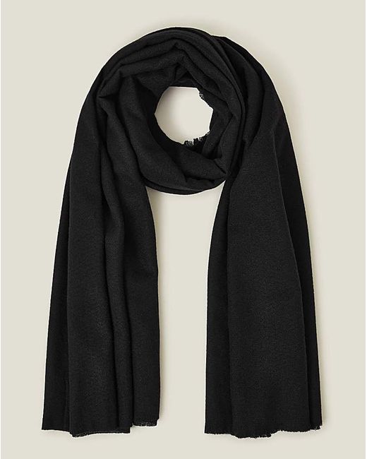 Accessorize Black Grace Blanket Scarf