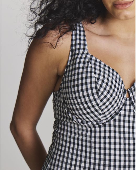 MAGISCULPT Gray Underwired Swimsuit