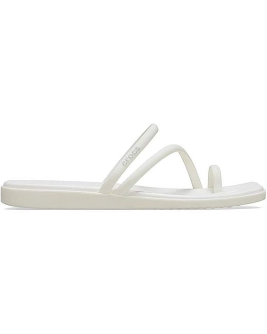 CROCSTM White Miami Toe Loop Sandal