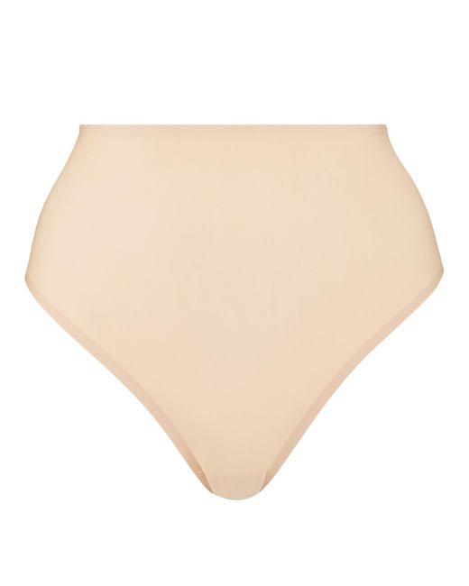 Figleaves Brown Smoothing High-Waisted Thong