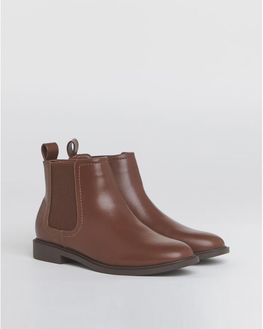 JD Williams Blue Classic Ankle Chelsea Boots Eee Fit