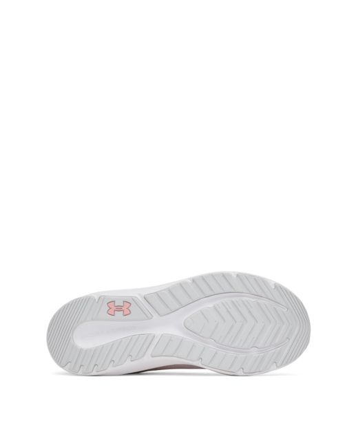 Under Armour White Charged Pursuit Trainers