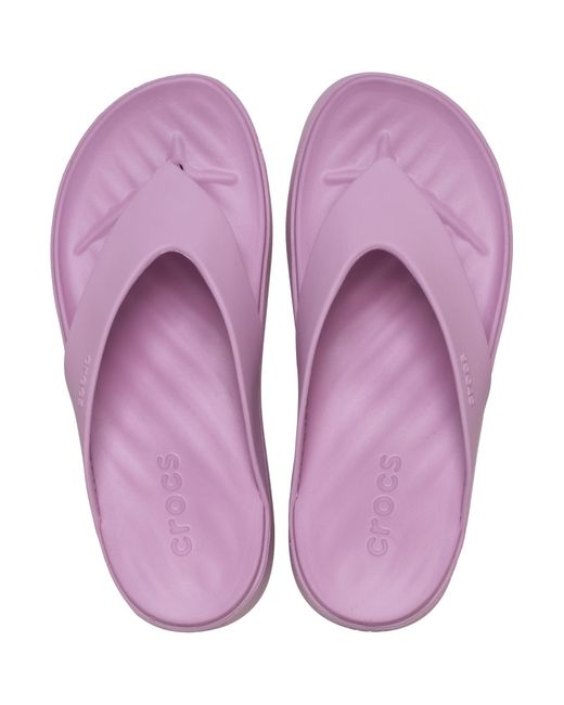 CROCSTM Purple Getaway Platform Flip Sandals