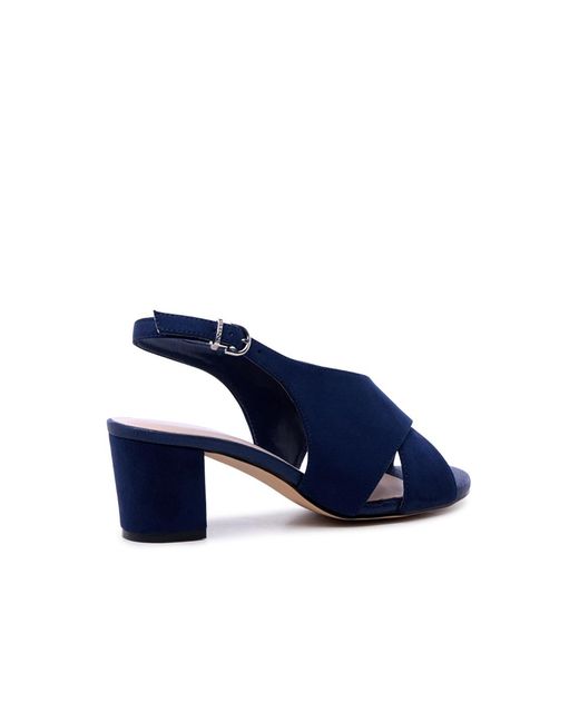 Paradox London Blue Neroli Wide Fit Sandals