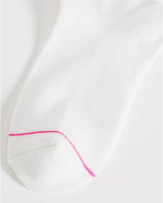 Vans Pink Check Half Crew Socks