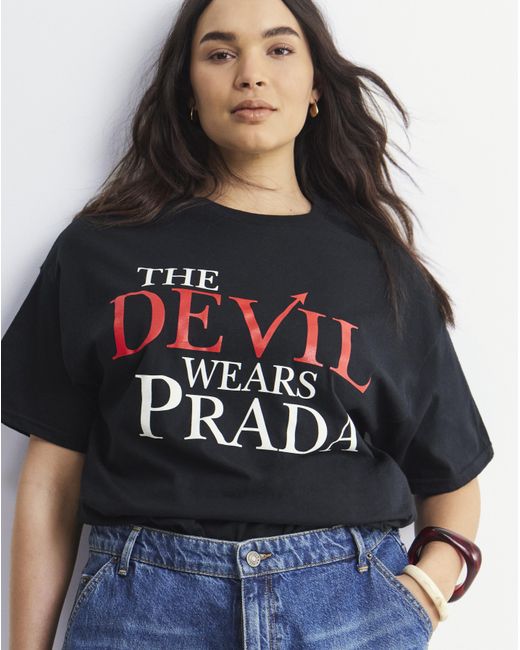 Simply Be Blue The Devil Wears Prada Tee
