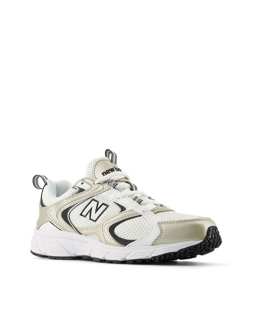 New Balance White 408 Trainers
