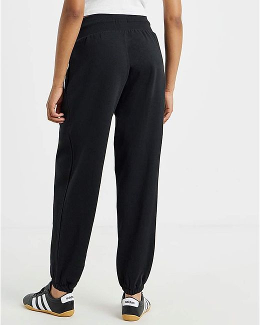 Simply Be Black Core Oversized Joggers