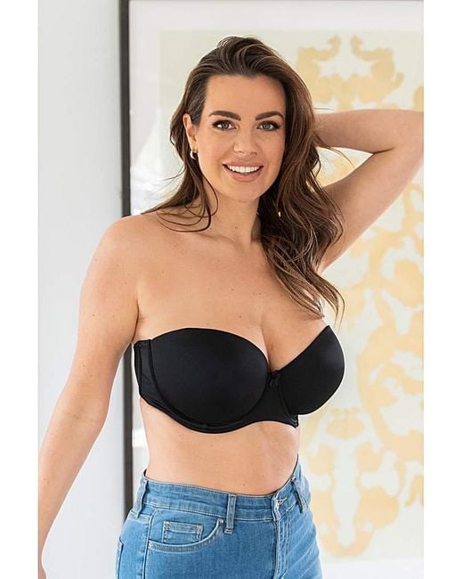 Pour Moi Black Strapless Multiway Bra