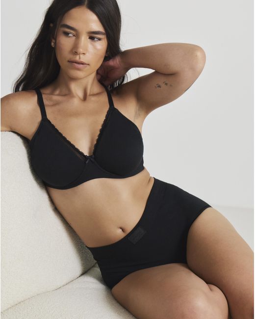 Sloggi Black 2Pk Comfort Maxi Knicker