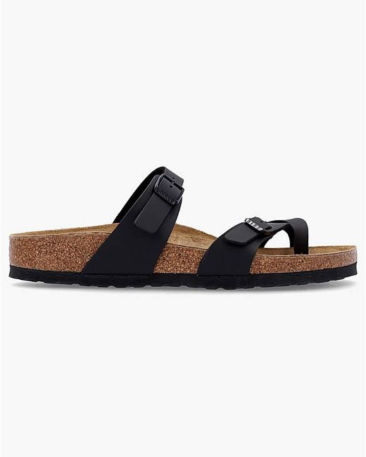 Birkenstock Brown Mayari Birko-Flor Sandals