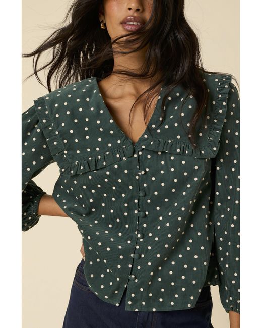 Nobody's Child Green Eloise Blouse