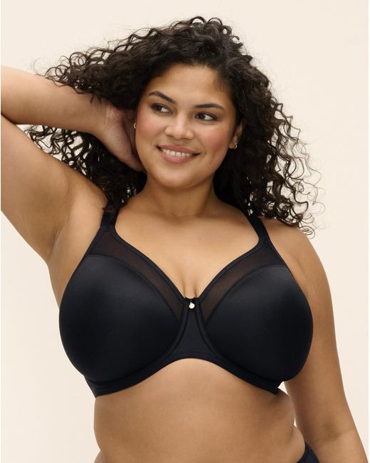 Elomi Black Smooth Moulded T Shirt Bra