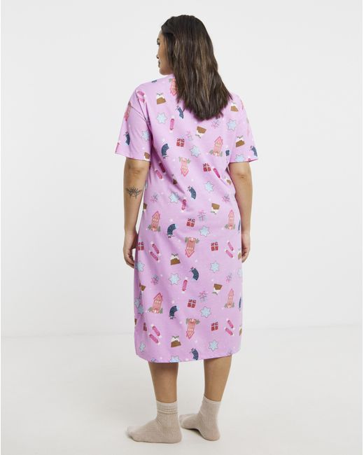 Simply Be Pink Value 2 Pack Nighties